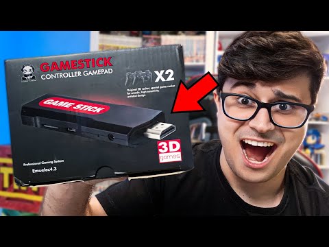 COMPREI o MELHOR GAME STICK do ALIEXPRESS