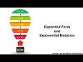 Exponential Notation and Expanded Form
