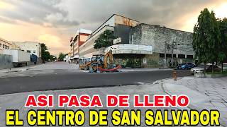 ESTO PASA EN EL CENTRO HISTÓRICO DE SAN SALVADOR.#elsalvador