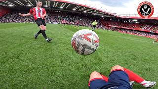 Miracle Debut at a Premier League Stadium – JFootball vs Sheffield Legends