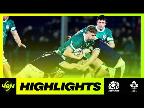 SCOTLAND v IRELAND | 2025 U6N20 | RUGBY HIGHLIGHTS