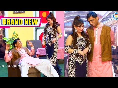 Amjad Rana and Vicky Butt  | Zafar Irshad New Stage Drama Masala Khusboo Wala | Comedy Clip 2025