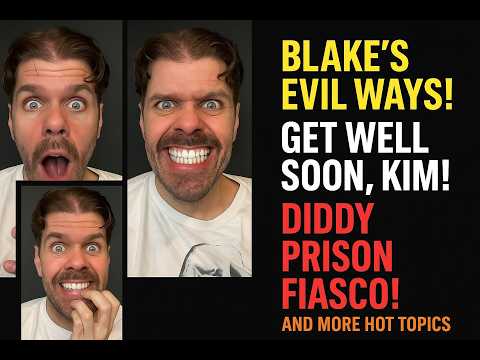 Justin Baldoni Hit HARDER! Diddy’s Prison Scare! Kim Kardashian’s Health Drama!! And More HOT TOPICS! | Perez Hilton