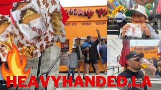 WE CAME TO VISIT HEAVYHANDED.LA (* THEY BLESSED US * )
