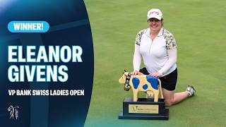 Eleanor Givens wins first LET title on 210th start! VP Bank Swiss Ladies Open