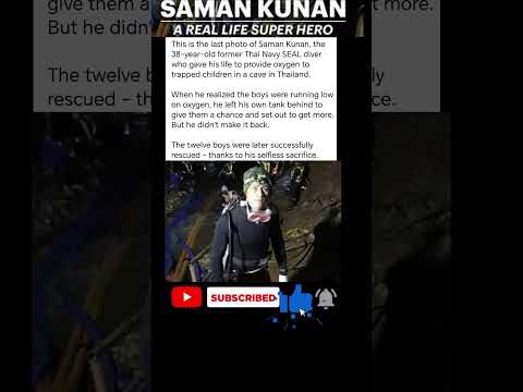 How Saman Kunan Paid The Ultimate Price 🕊️💔 | The Hero of Tham Luang Cave
