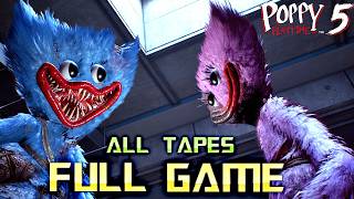 Poppy Playtime Chapter 5 | 4K Full Game Walkthrough | All TAPES | No Commentary