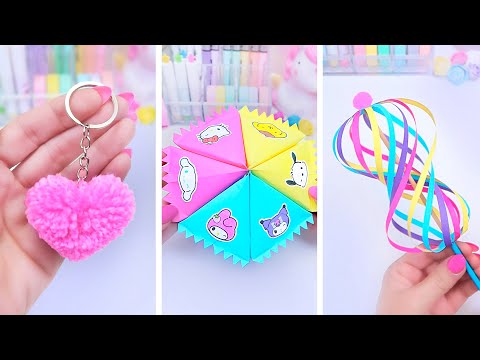 Easy paper craft ideas / Paper crafts DIY / School crafts / Paper tricks / Miniature crafts