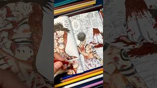 COLORING My Jujutsu Kaisen Manga — Gojo vs Sukuna (P1) #shorts #jujutsukaisen #gojo #sukuna #manga