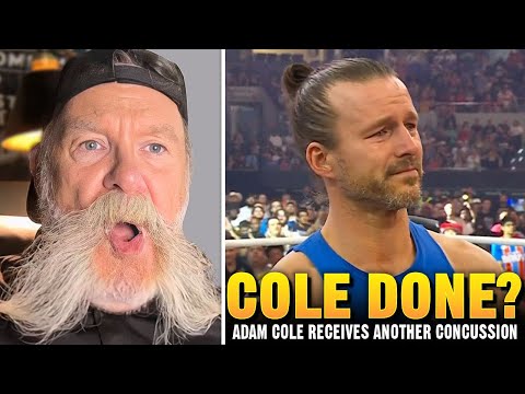 Adam Cole Suffers Another Concussion - Is He Done?