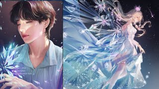 Bts Kim Taehyung 💙X Frozen ❄️//Kesariya Tera//❄️My edit #bts #kpop #youtube #btsarmy #kimtaehyung #v