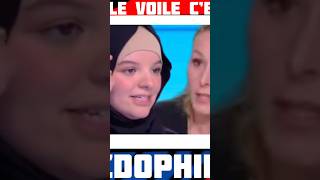 Le Voile c’est P€dophile !😳 #voile #memonahintermann #cnews #marionmarechal #ballybagayoko #lepen