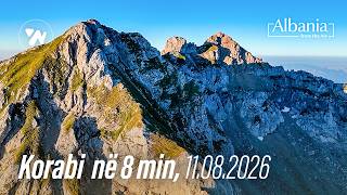 Korabi në 8 minuta, nga Ajri – Korab in 8 Minutes, from the Air – Video 4K (11.08.2026)