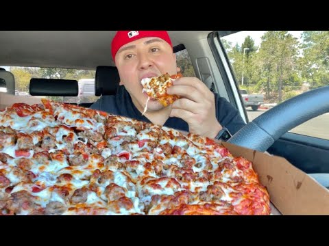 The Best Pizza MUKBANG • PIZZA FRIDAY