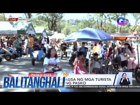 Baguio City Dinagsa Ng Mga Turista Ngayong Araw Ng Pasko Videos