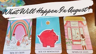 AUGUST 2025 ☀️ What Will Happen? pick a card reading