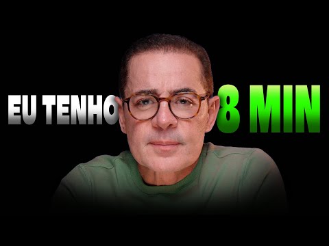 eu tenho 8 MINUTOS para DELETAR o seu medo de REJEIÇÃO