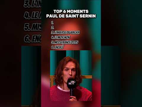 TOP 6 des moments les plus drôles de Paul de Saint Sernin 🤣#top6 #pauldesaintsernin #clash #drole