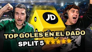 Los MEJORES GOLES EN EL DADO del SPLIT 5 en la KINGS LEAGUE