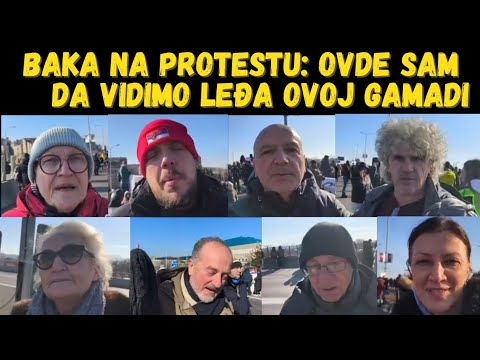 Sa lica mesta: Studenti, profesori, bake i deke svi zajedno na protestima, Hulja se ljulja!