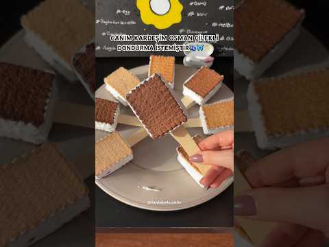 OSMAN BU NE DEDİ SİZCE NEDEN?🥹😢(Abone Olursanız Çok Sevinirim)❤️#icecream #biscuit #shorts