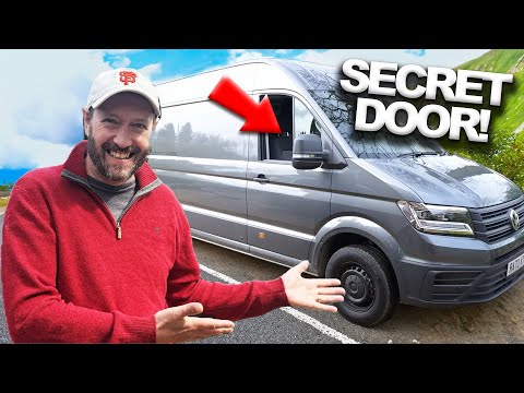 I Built a SECRET Door in my Ultimate Photography Campervan!