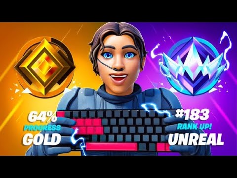 Unranked to Unreal Reload SPEEDRUN! (Fortnite Zero Build)