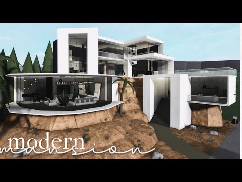 Bloxburg: Mansion Modern House | House Build | Roblox