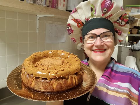 Tarta de Queso con Crema Lotus