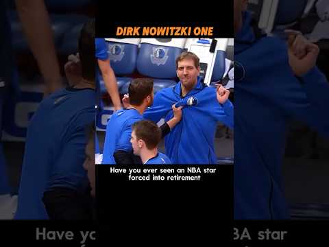 Have you ever seen an NBA star forced into retirement by an opponent?#nba #basketball #dirknowitzki
