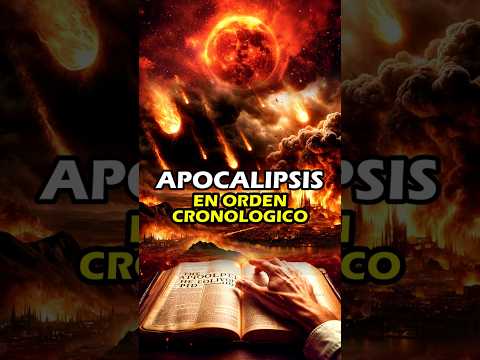 El APOCALIPSIS en orden Cronológico #dios #biblia #jesus #profecia