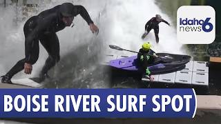 The expert wave on phase two of the Boise Whitewater Park continues to get better