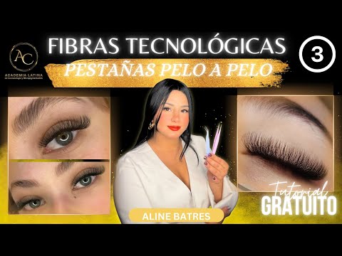 ¡Pestañas Pelo a Pelo! | Aprende la Técnica de Fibras Tecnológicas - Parte 3