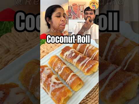 Bharti Singh Coconut Bread Roll Viral Recipe #shorts #bhartisingh #breadrolls