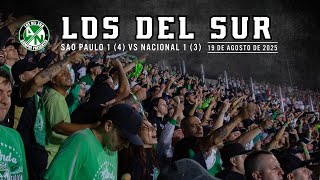 Los Del Sur, Fiesta en la Popular en el Estadío Morumbi de Sao Pablo- Brasil 