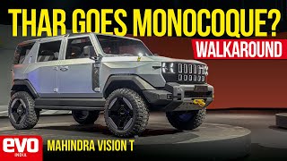 The Mahindra Vision T concept is the Thar of the future | Walkaround | evo India