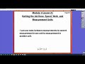 Measurement and Conversion Problems