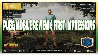 PUBG Mobile Review & First Impressions | Gameplay Recap First 30 Minutes