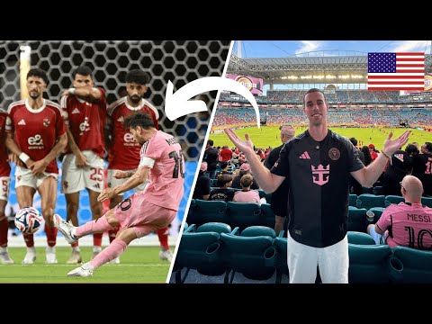 VEO A LEO MESSI JUGAR SU PRIMER PARTIDO DEL MUNDIAL DE CLUBES