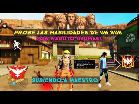 Encontré Las habilidades de NARUTO Gracias a un Sub - FREE FIRE