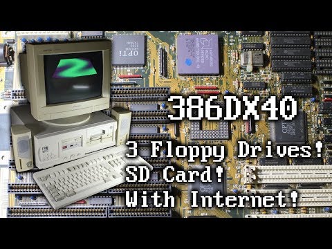 Download Video 386 Build: 3 Floppy Drives, SD Card, Networking Download Video 386 Build: 3 Floppy Drives, SD Card, Networking