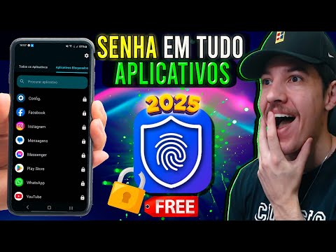 PROTEJA seus APPS com o MELHOR BLOQUEIO de APLICATIVOS Grátis 2025