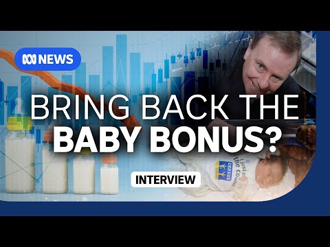 YouTube video thumbnail: A Declining Birth Rate Will Be Costly in the Long Run, Says Peter Costello