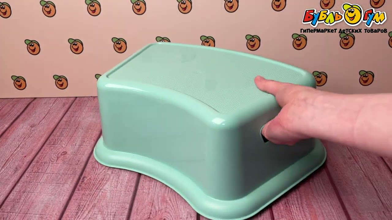 Подставка-ступень Пластишка зеленая - видео Подставка-ступень Пластишка зеленая - видео