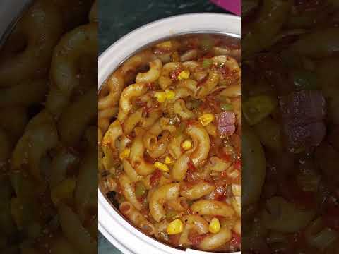 मानसून में झटपट बनाये देसी स्टाइल में मैकरोनी - Easy Macaroni Recipe