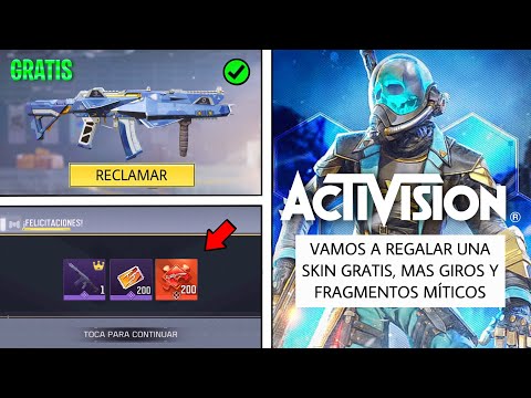 CORRE!!! AK117 GRATIS, NUEVA SÉRIE, MÁS GIROS GRATIS, MÁS FRAGMENTOS Y SKIN GRATIS EN COD MOBILE