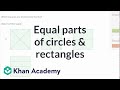 Exploring Equal Parts of Circles and Rectangles