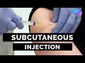 Patient Interaction and Injection Procedure