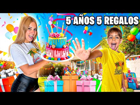 5 AÑOS 5 REGALOS A MI HERMANO JULEN / El mundo de Indy
