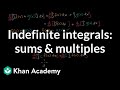 Understanding Indefinite Integrals